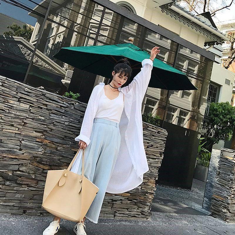 ロングカーディガン レディース ニット 紫外線対策 冷房対策 長袖 Vネック ホワイト 白 アウター 春 夏 メール便送料無料 Shepa Loco Prime 通販 Yahoo ショッピング