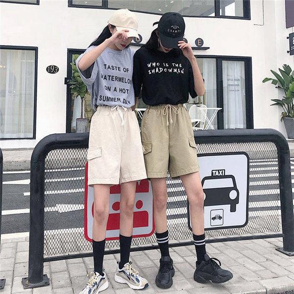 カーゴパンツ レディース ミリタリー ハーフパンツ ショートパンツ ガウチョパンツ 無地 ズボン ショーツ イージーパンツ 夏新品 送料無料 メ便 Shepa Loco Prime 通販 Yahoo ショッピング