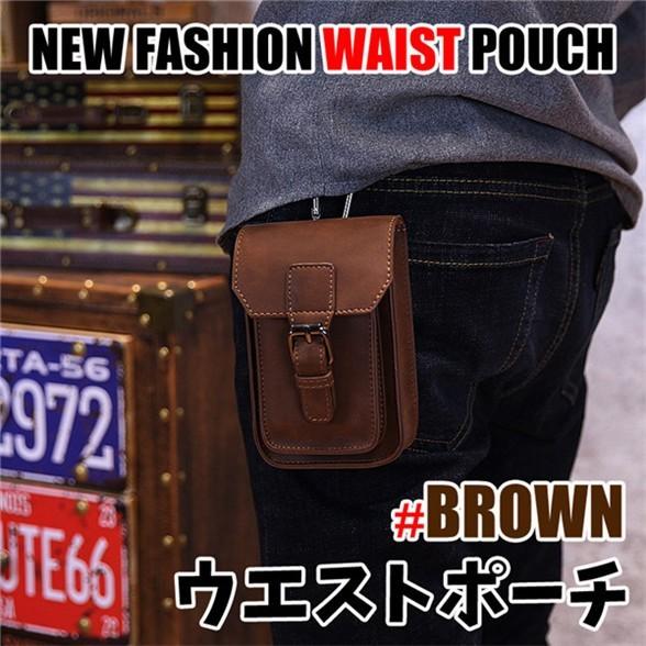 ベルトポーチ スマホポーチ ウエストポーチ メンズ 大容量 ウェストバッグ ベルトケース ヒップバッグ スマホホルスター 小さめ Iphone可 Puレザー 革 Sitemeo036a Loco Prime 通販 Yahoo ショッピング