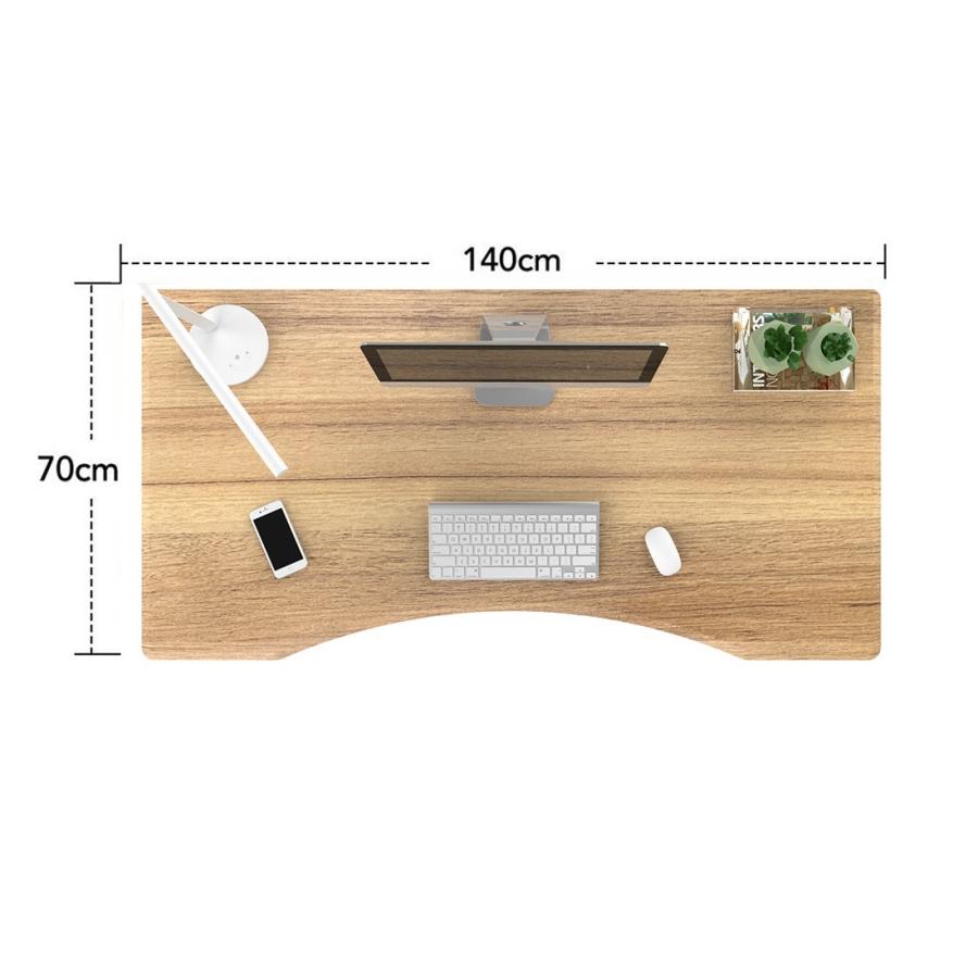 Flexispot 天板 エルゴノミクスカーブ型天板 スタンディングデスク用 Diy天板 オフィスデスク パソコンデスク用140 70cm C1407 Brown エルゴーショップ 通販 Yahoo ショッピング