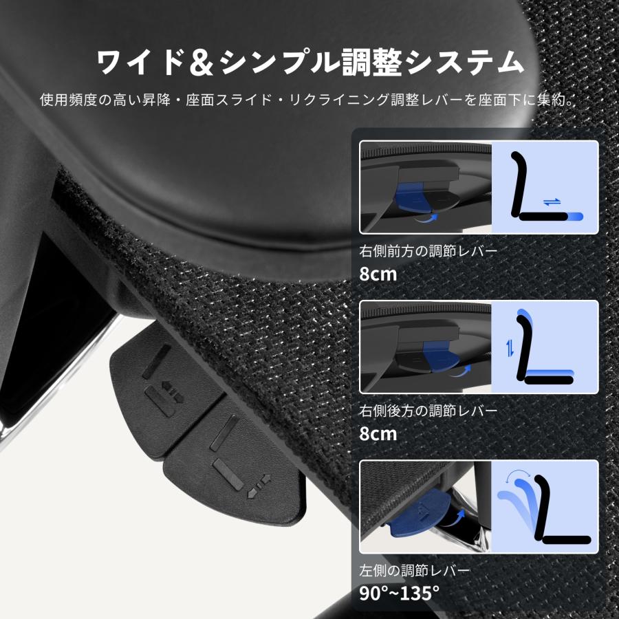 FlexiSpot オフィスチェア FlexiSpot C7 Morpher 【無料組立設置