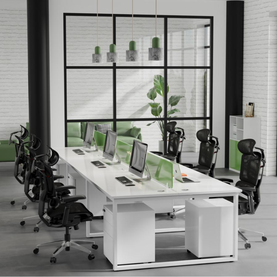 オフィスチェア ヘッドレスト付き オットマン メッシュ 腰痛 FlexiSpot C7 Pro 2 ワークチェア フットレスト リクライニング ハイバック ランバーサポート 爆買 | FlexiSpot | 05