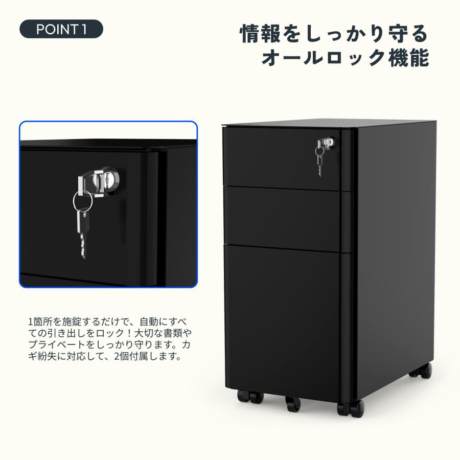 FLEXISPOT オフィスワゴン CB3 キャスター付き 楽天市場】オフィスワゴン キャビネット スリムワゴン 3段