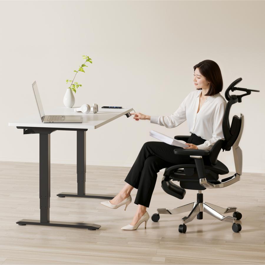 FlexiSpot 昇降式デスク 電動 FlexiSpot E5pro デスク パソコンデスク