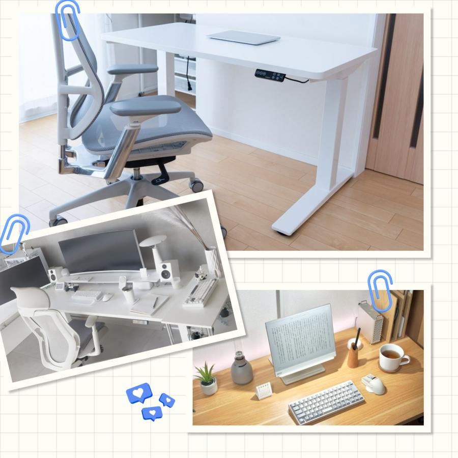 FLEXISPOT E7 PRO 160cm天板電動昇降デスク 白 電動昇降式デスク・E7 Pro | FlexiSpot 公式ストア