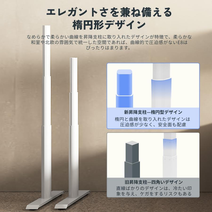 FlexiSpot 昇降デスク E8 スタンディングデスク pcデスク 電動式 FlexiSpot 昇降デスク E8 スタンディングデスク pcデスク 電動式