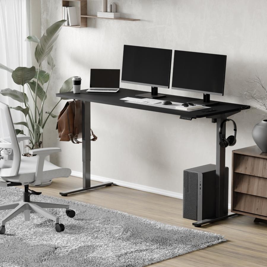 FlexiSpot 昇降式デスク 電動式 EF1 昇降デスク ゲーミング