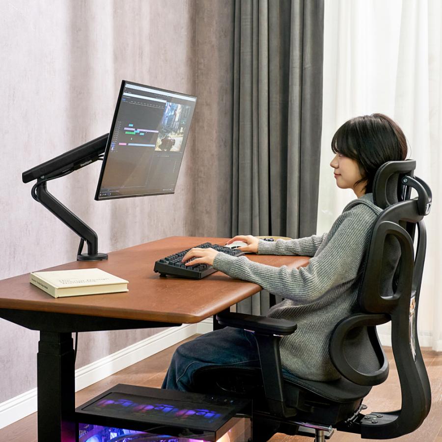 FlexiSpot モニターアーム シングル FlexiSpot MA6S ディスプレイ