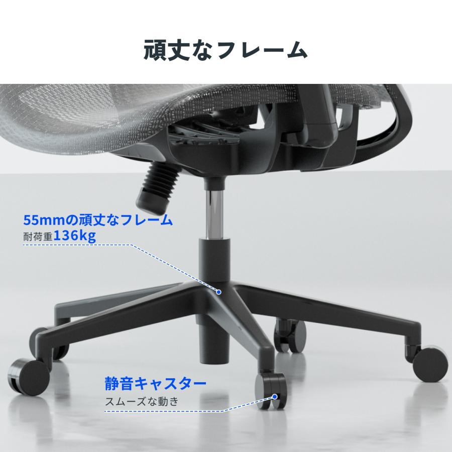 FlexiSpot オフィスチェア メッシュ シンクロロッキング OC3