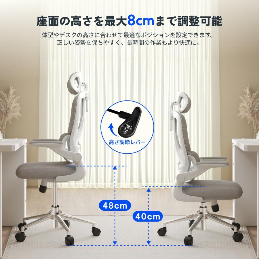 FlexiSpot オフィスチェア リクライニング FlexiSpot OC6 デスクチェア