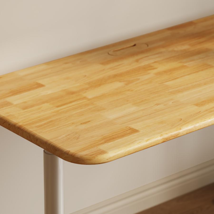 テーブル 天板 木材 ラバーウッド 120×70cm (FlexiSpot・DIY対応) FlexiSpot 天板 ラバーウッド 無垢材 集成材 幅140 奥行70 Flexispot