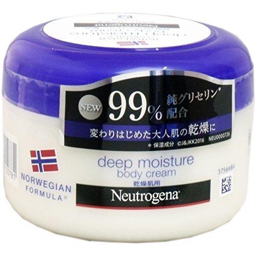 【まとめ買い】Neutrogena(ニュートロジーナ) ノルウェーフォーミュラ ディープモイスチャー ボディクリーム 乾燥肌用 微香性