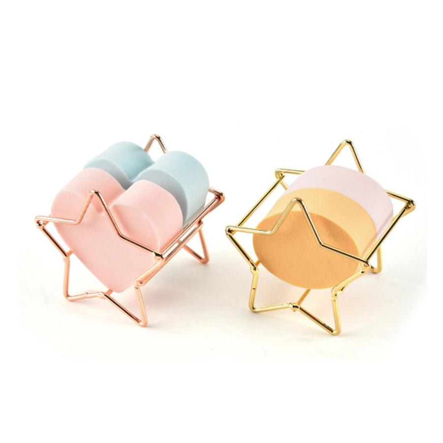 ミニ 美容スポンジスタンド メイクスポンジスタンド メイク スポンジ 星型 コスメ 化粧