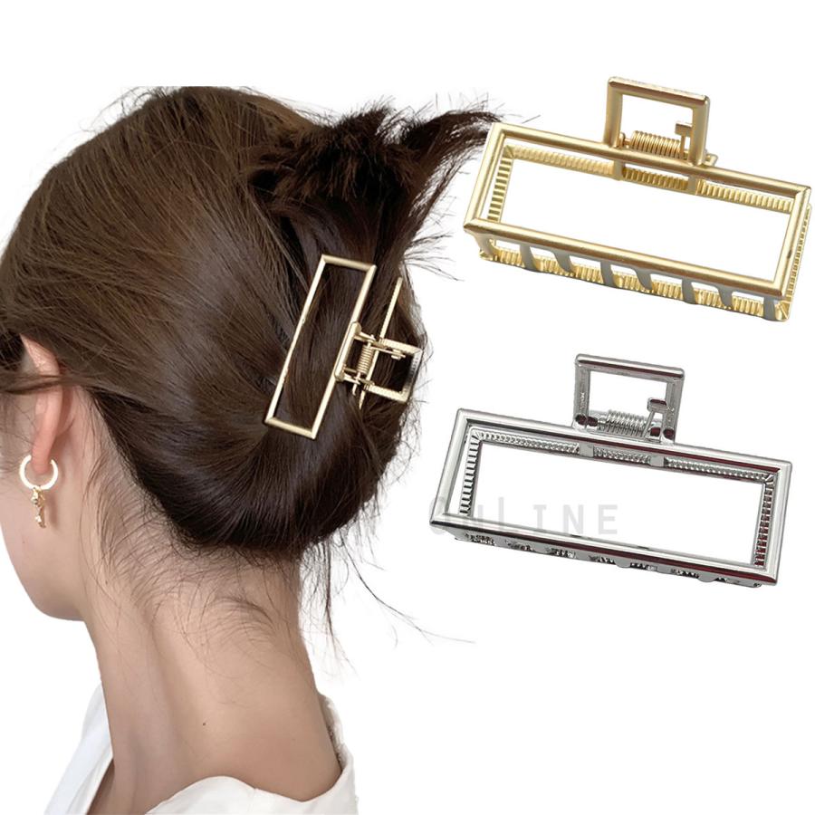 バンスクリップ ヘアクリップ ヘアアクセサリー 髪留め 髪飾り 大きめ