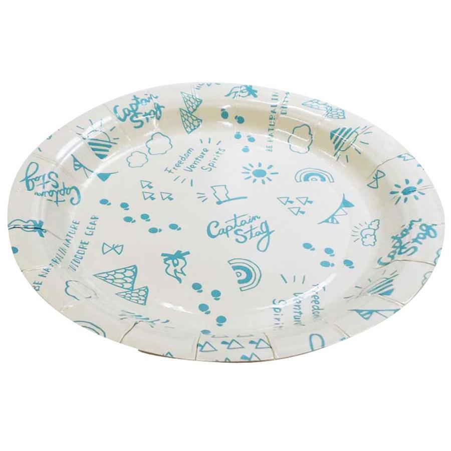 キャプテンスタッグ Captain Stag ブランシュ ペーパープレート 18cm 6枚入 皿 使い捨て キャンプ Bbq 取り皿 Ut0100 Pal Ut0100 キャンピングロッジ 通販 Yahoo ショッピング