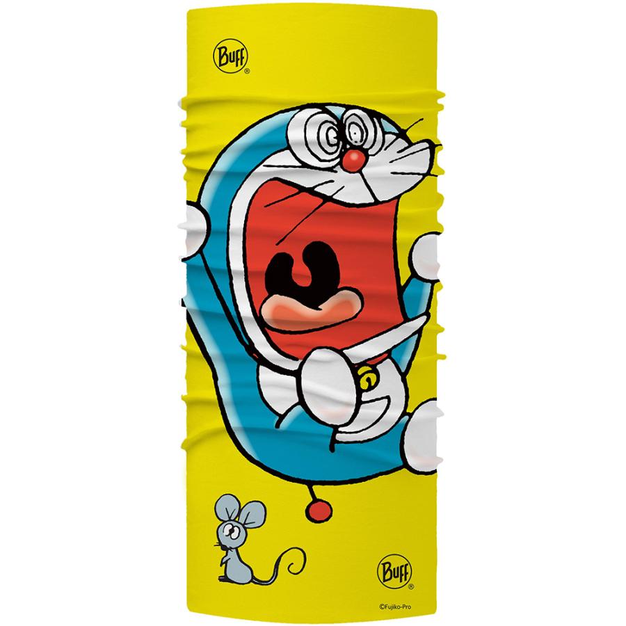 Buff バフ 【別注モデル】オリジナル　エコストレッチ　ドラえもん　イエロー　ドラえもんとねずみ　ORIGINAL　ECOSTRETCH　限定品　ネックウェア　フェ | BUFF