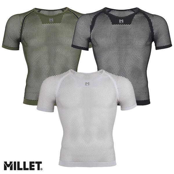 ミレー ドライナミック メッシュ ショート スリーブ クルー メンズ アンダーウェア Miv Hotelportemaillot Fr