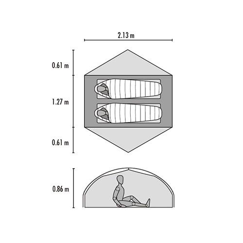エムエスアール カーボンリフレックス2 MSR CARBON REFLEX 2 ☆ 新品