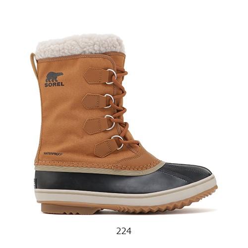ソレル 1964パックナイロン WP SOREL 1964 PAC NYLON 224 Camel Brown 