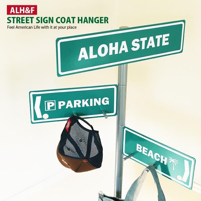 ストリートサイン型 ポールハンガー Aloha State ハンガーラック コートハンガー コートラック 収納 アメリカン雑貨 ハワイアン ガレージ収納 561aloha ロディ 通販 Yahoo ショッピング