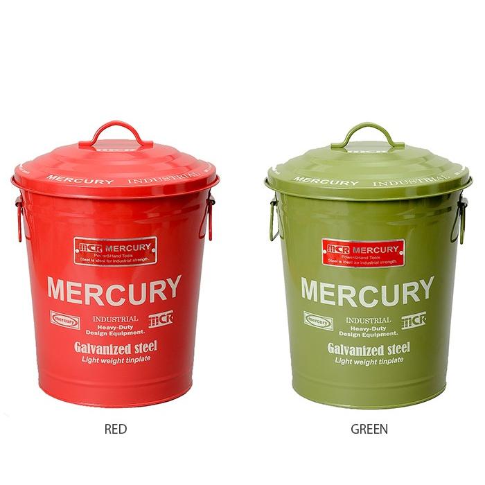 Mercury マーキュリー ラウンド ダストビン 18L ゴミ箱 ごみ箱 フタ 