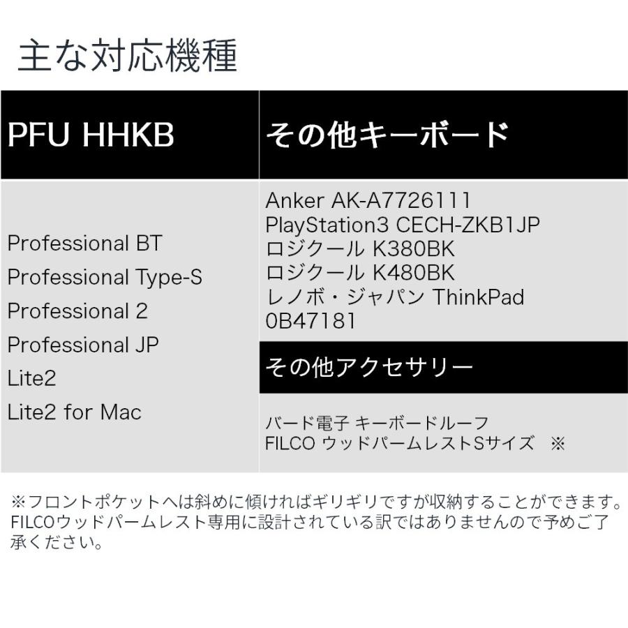 キーボード 専用 バッグ PFU HHKB Professional / Lite2 対応｜loe｜03