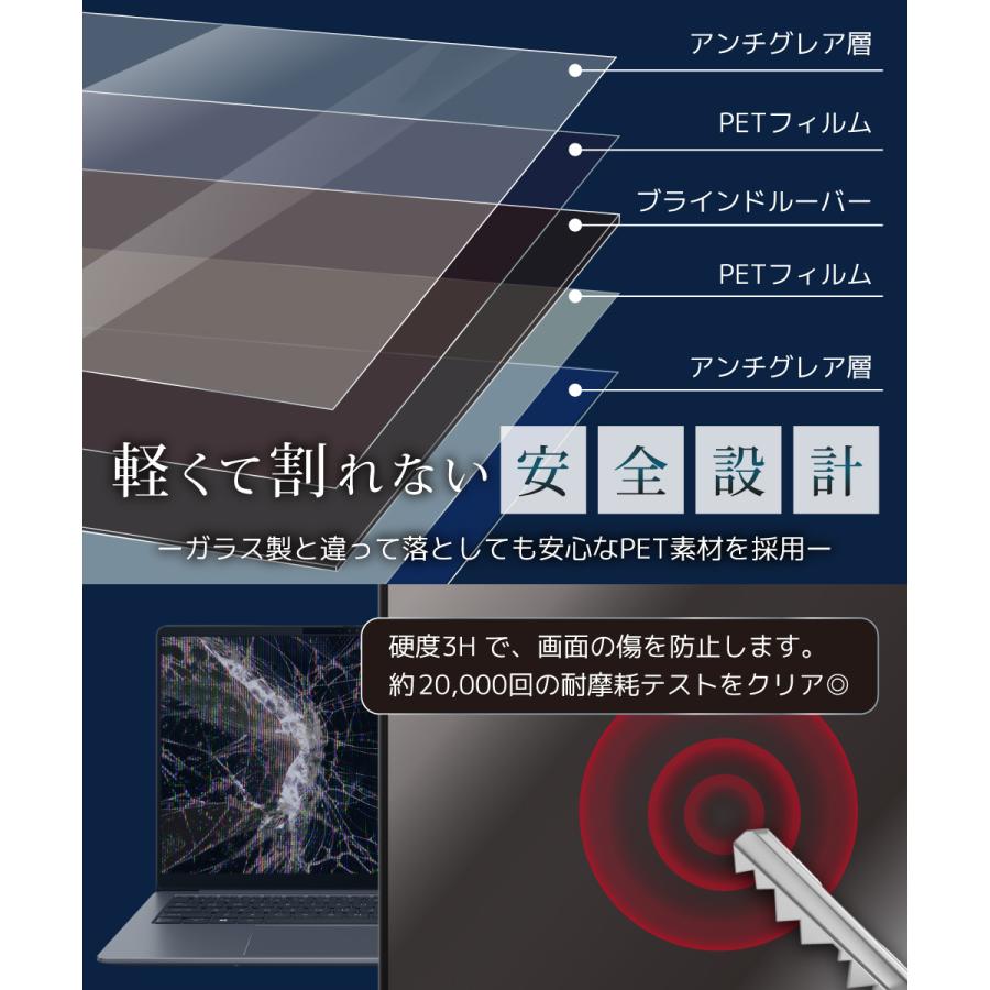 LOE 覗見防止フィルム macbook neo air pro 13 14 15 16 マックブック