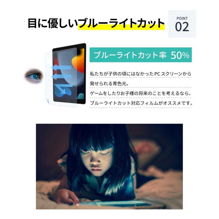 LOE(ロエ) 10.2 第7世代 (2019) 保護 フィルム 上質紙に書いているような ライティングタッチ ブルーライトカット ペーパーセンス フィルム | LOE | 03