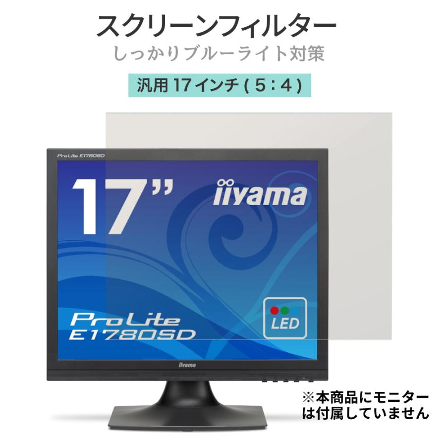 LOE LOE 17インチ (5:4) ブルーライトカット フィルター 液晶 モニター
