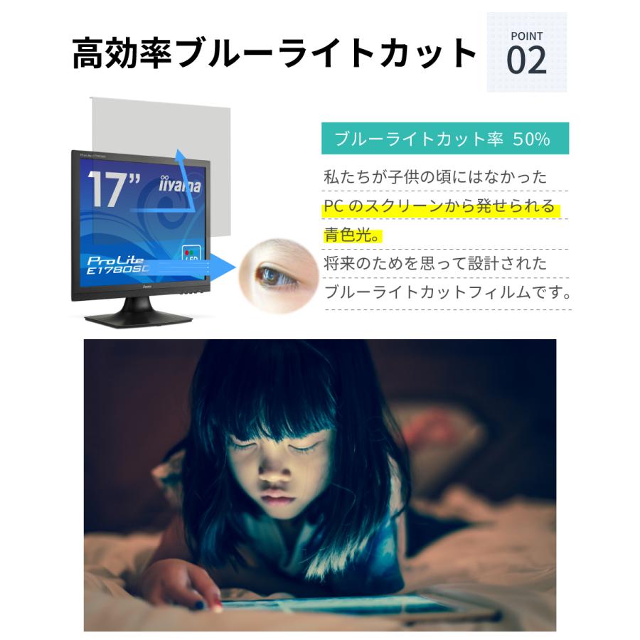 LOE LOE 17インチ (5:4) ブルーライトカット フィルター 液晶 モニター