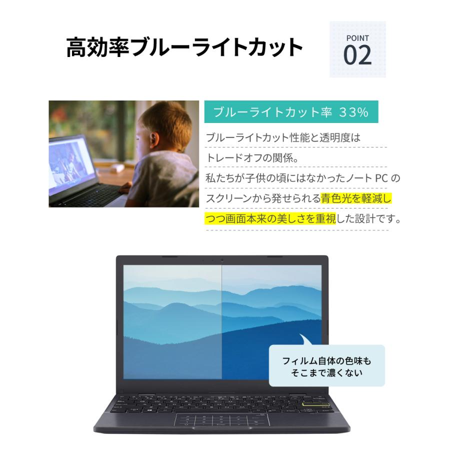 LOE 11.6インチ 16：9 汎用 ノートパソコン ブルーライトカット 保護 