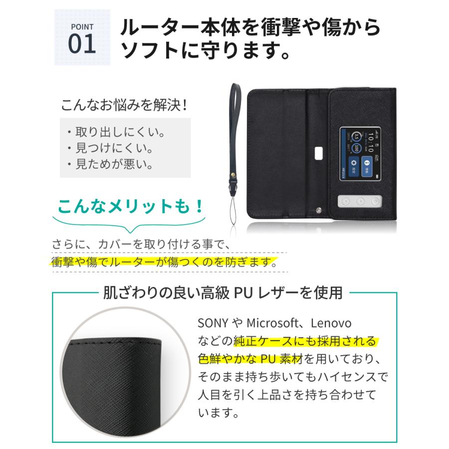 LOE NEC Aterm MR10LN モバイルルーター ケース 保護フィルム 付 LOE NEC Aterm MR10LN モバイルルーター ケース 保護フィルム 付