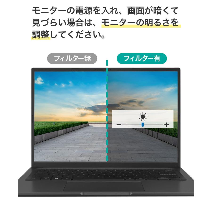 LOE 360度 覗見防止フィルター PC 14インチ 3:2 レッツノート CF-FV