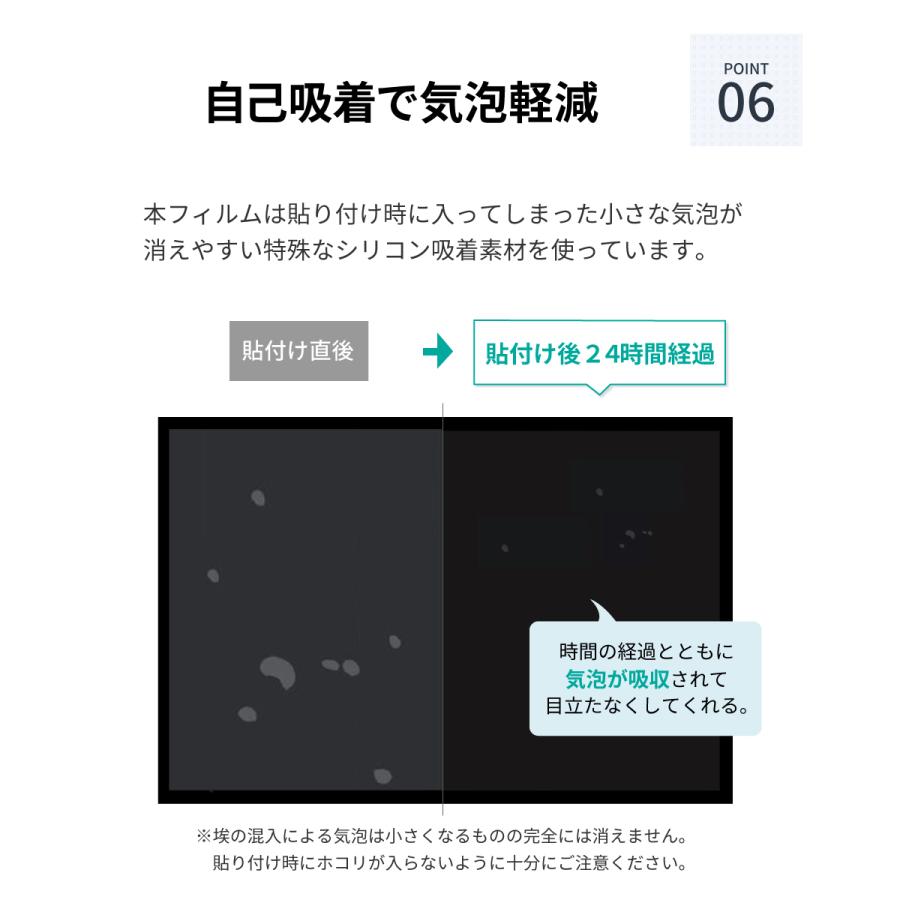 12インチ 3：2 汎用 ノートパソコン ブルーライトカット 保護フィルム 反射防止 見やすい 貼りやすい オールラウンド型 フィルム 100% 日本製｜loe｜09