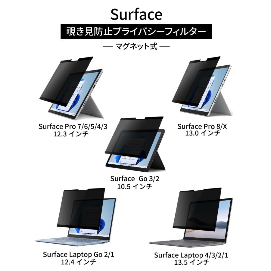 SurfaceLaptop 液晶保護 超反射防止 ブルーライト 13.5