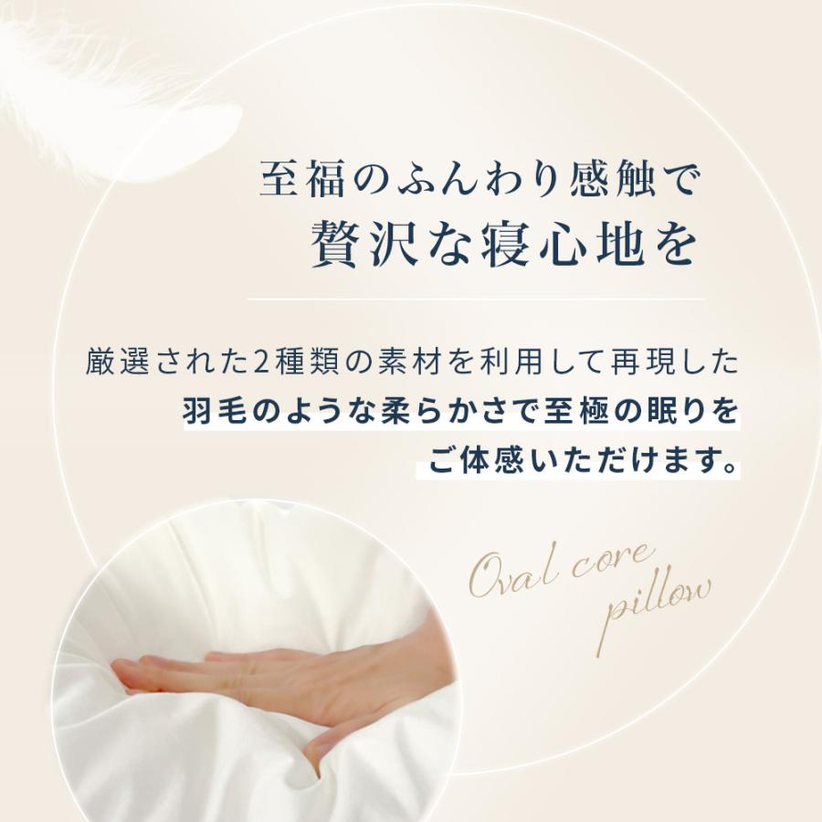 LOFTY 枕 ホテル仕様 プレミアム 5セルピロー オーバルコア ファイバー