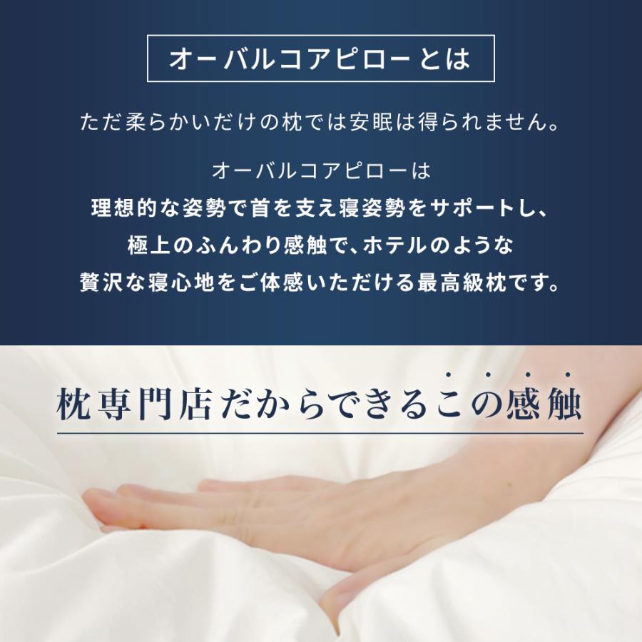 枕 ホテル仕様 プレミアム 5セルピロー オーバルコア ファイバーボール 高級 ワイド ボリューム まくら 肩こり 30日保証 エアウィーヴ グループ枕ブランド LOFTY | LOFTY（ロフテー） | 04