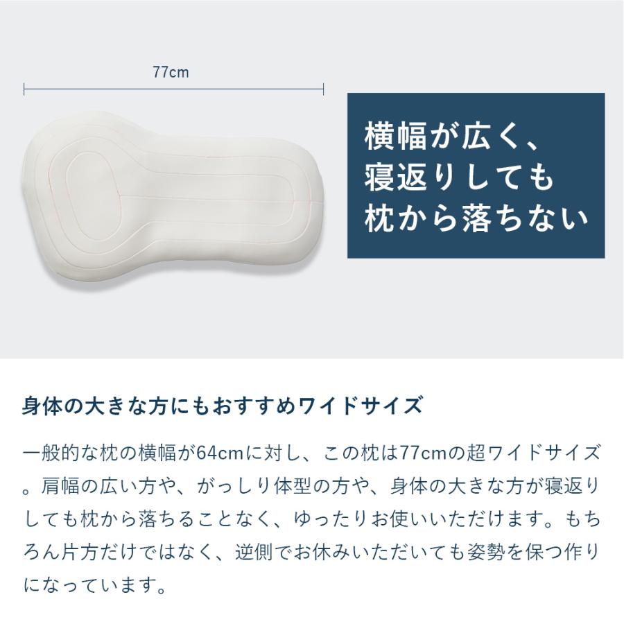 LOFTY(ロフテー) 枕 横向き 【横寝に推奨ワイドサイズ】肩こり LOFTY(ロフテー) 枕 横向き 【横寝に推奨ワイドサイズ】肩こり