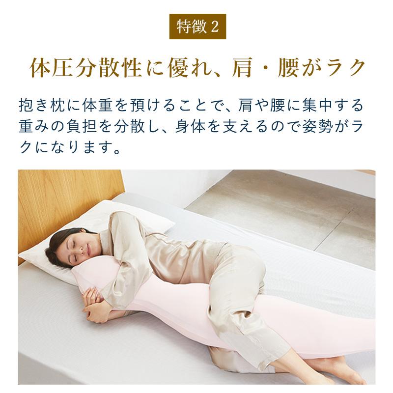 抱き枕 妊婦 腰痛 LBP-320(カバー付き) ボディピロー 横向き 抱き枕 妊婦 腰痛 LBP-320(カバー付き) ボディピロー 横向き