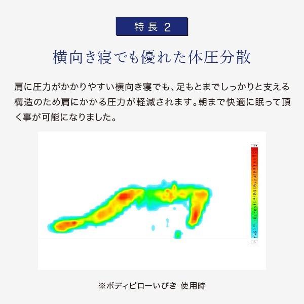 抱き枕 ロフテー公式 U字 いびき 無呼吸 ボディピローいびき 対策 体圧分散 横向き寝 抱きまくら 雑誌 テレビ エアウィーヴ グループ枕ブランド LOFTY｜lofty｜06