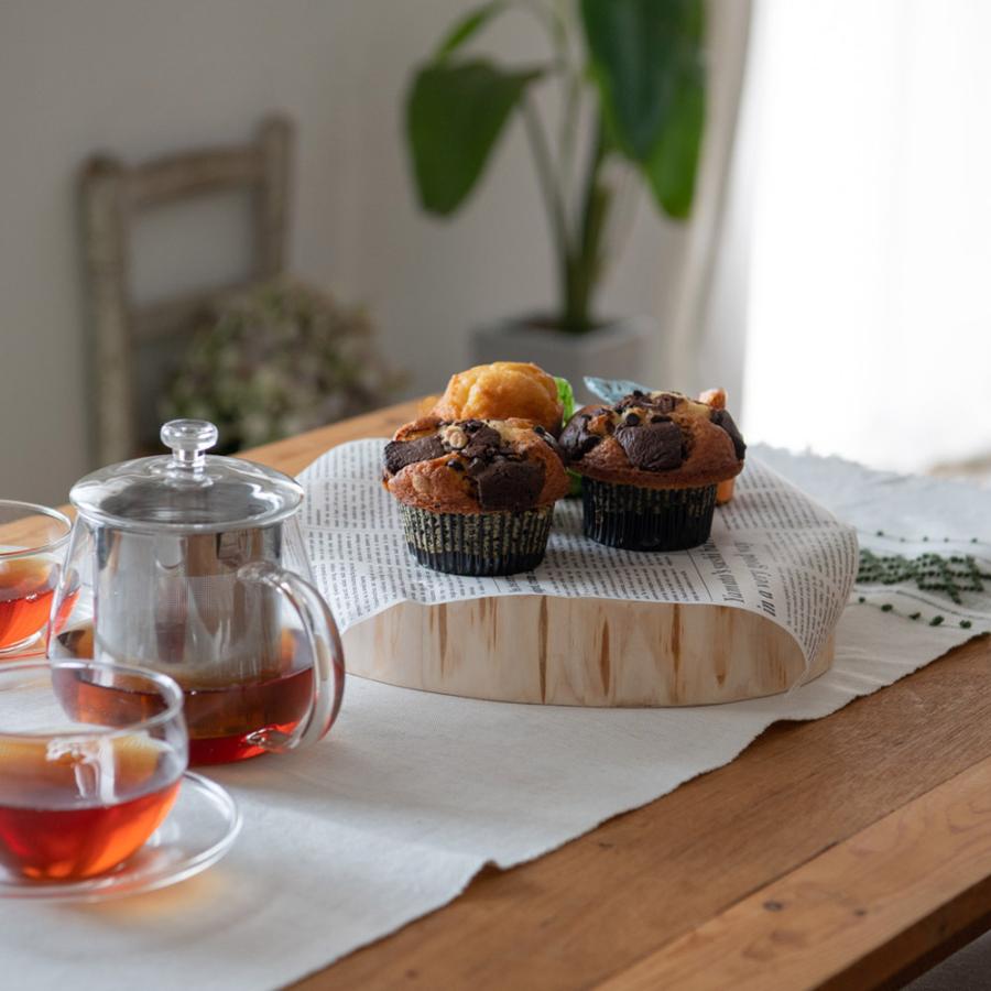 杉　丸太皮なしスライス（小さなスワッグ付） |  | 04