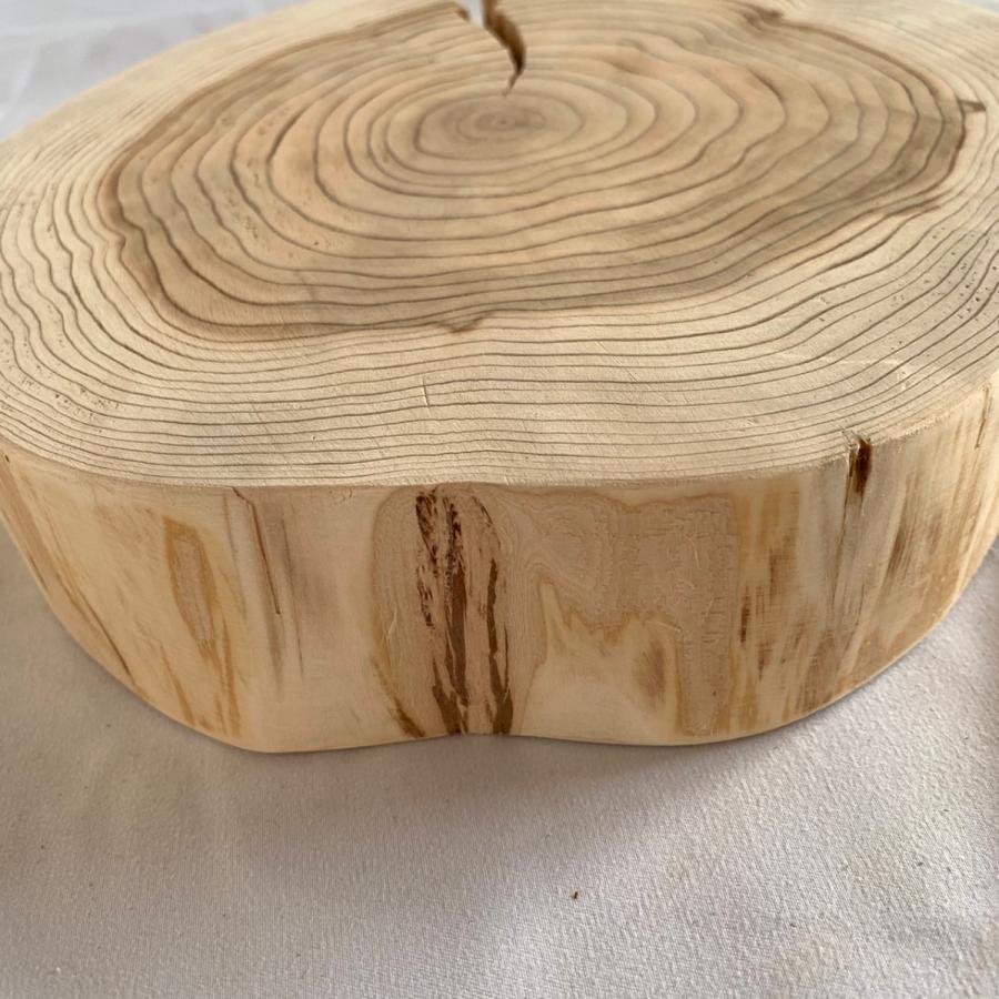 杉　丸太皮なしスライス　5枚セット |  | 04