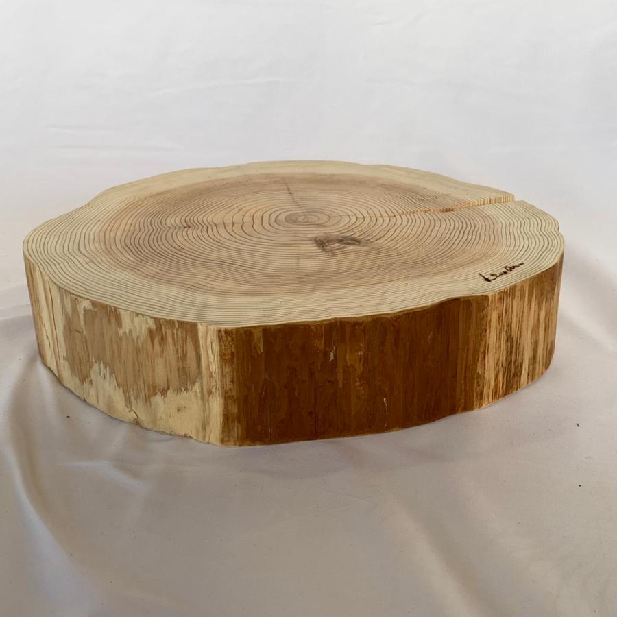 杉　丸太皮なしスライス（大） |  | 02