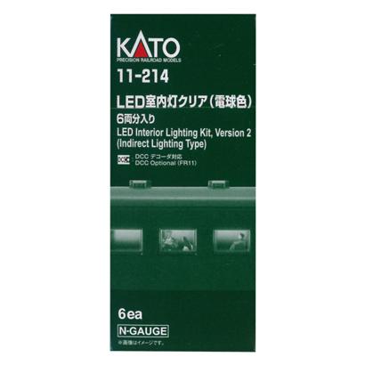 カトー（KATO） KATO 11-214 LED室内灯クリア 電球色 6両分入り N