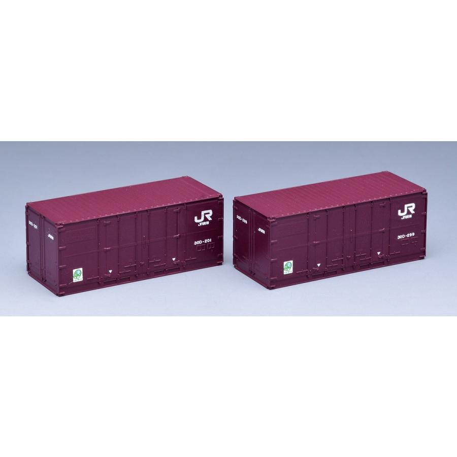 トミックス TOMIX 3157 JR 30D形コンテナ 新塗装 2個入 Nゲージ : ログ