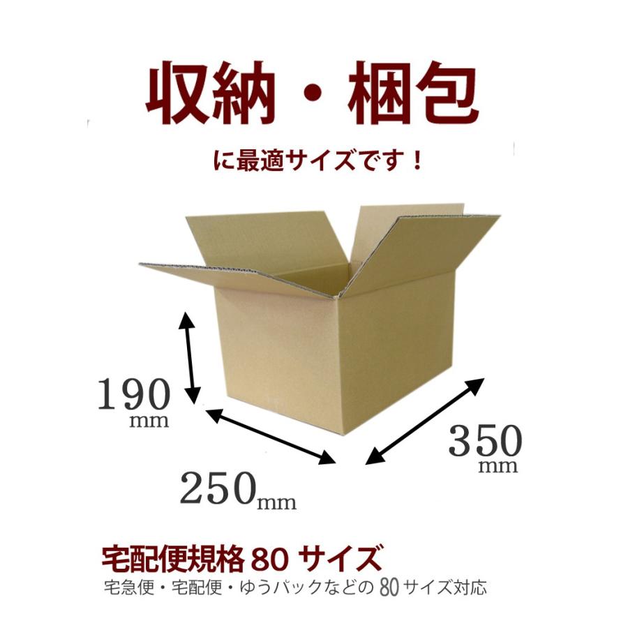 No 2 法人様向け発送 ダンボール 段ボール 80サイズ 350 250 190 K5 1枚 茶色 段ボール ダンボール箱 段ボール箱 ダンボール だんボール ロジマート 通販 Yahoo ショッピング