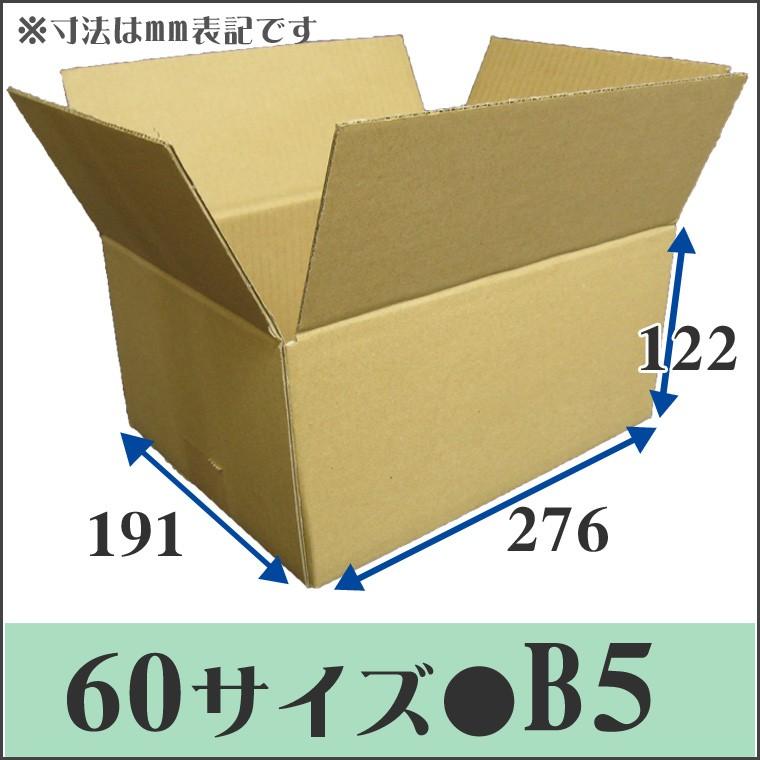 NO.221 【法人様向け発送】ダンボール 段ボール 60サイズ(276×191×122