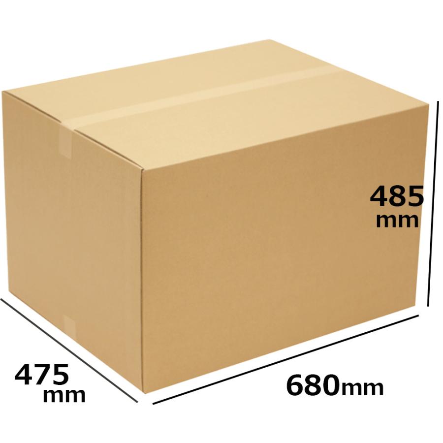 NO.944 ダンボール 宅配 170サイズ 680×475×485 法人限定 10枚 段ボール, image size:900x900