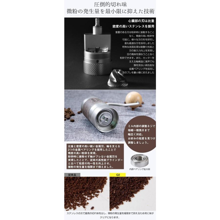 ロジック　コーヒーセット　Ｑ２モデル　ＬＧ－１ＺＰＭ－Ｑ２ＳＥＴ 未使用・未開封 ロジック コーヒーグラインダーセット Q2モデル LG-1ZPM-Q2SET