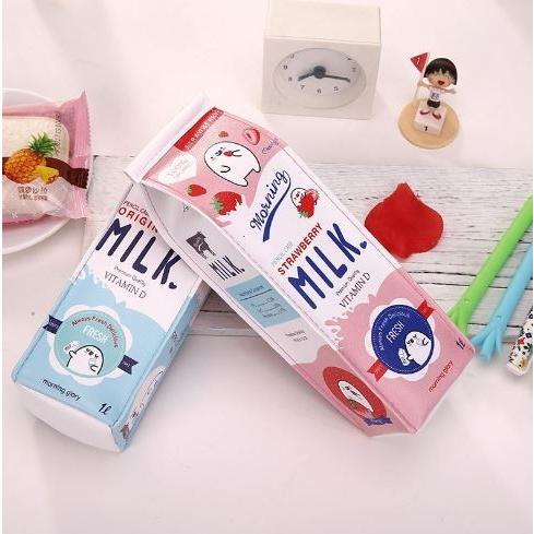 ペンケース 牛乳パック かわいい 個性的 筆箱 筆入れ ふでばこ 文房具